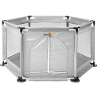 Игровой манеж Solmax&Kids ZV97981 (серый)