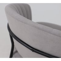 Стул Listvig Just (серый Brandy Light 22/черный)