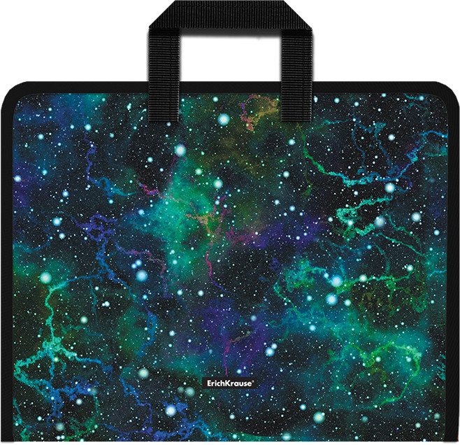 

Набор папок Erich Krause Emerald Stardust с ручками 52848 (4 шт)