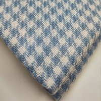 Плед Vladi Марокко Chanel 140x200 50224 (белый/голубой)