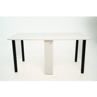 Стол-книга Stoloff Мечта 1600x850 (белый, опоры вкручиваемые, углы закругленные без роликов и ручек)