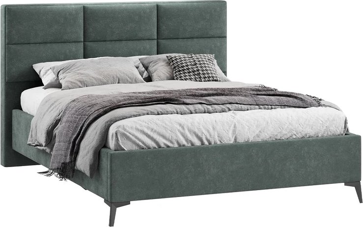 

Кровать Трия Делана Тип 1 с подъемным механизмом 160x200 (велюр Brut Forest 09)