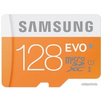 Карта памяти Samsung MicroSDXC 128GB Evo Memory (MB-MP128DA/AM)