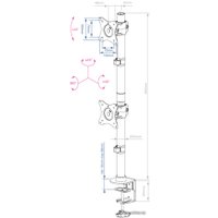 Кронштейн для монитора Arm Media LCD-T43