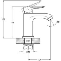 Смеситель G.Lauf GOB1-A134