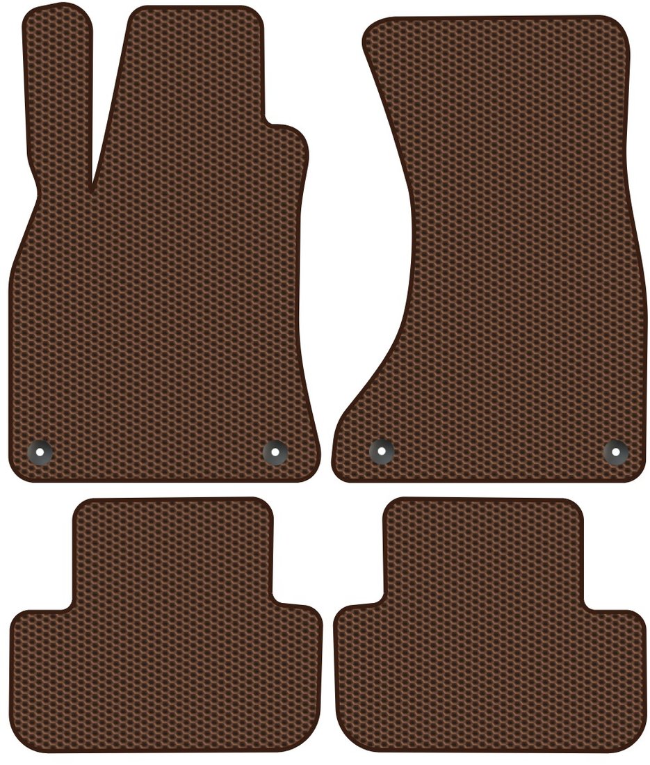 

Комплект ковриков для авто Alicosta Audi S5 I (лифтбек / 8TA) 2009 - 2017 (коричневый, сота)