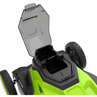 Газонокосилка Greenworks GD24X2LM411K4 2520907UD (с 2-мя АКБ)