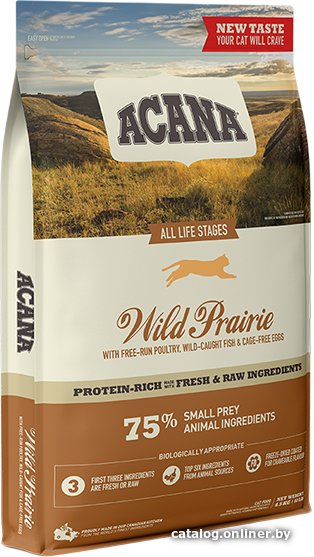 Сухой корм для кошек Acana Wild Prairie for cats (Птица с рыбой) 0.34 кг