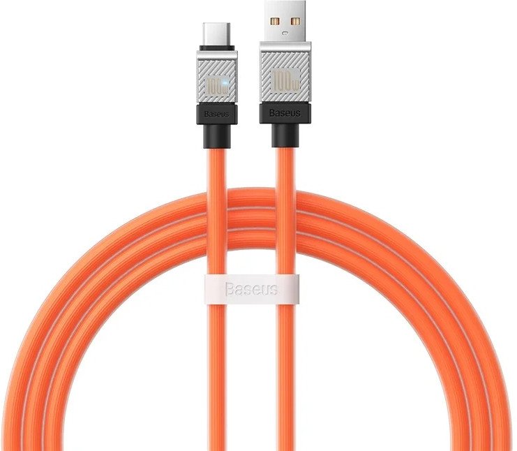 

Кабель Baseus CoolPlay Series USB Type-A - USB Type-C 662802353C (2 м, оранжевый)