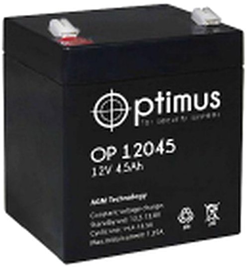 

Аккумулятор для ИБП Optimus OP 12045 (12В/4.5 А·ч)