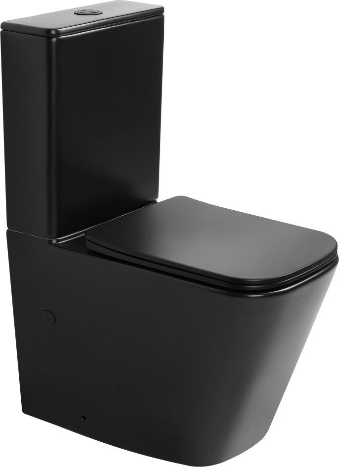 

Унитаз напольный Abber Rechteck AC1210TMB