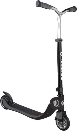 Двухколесный подростковый самокат Globber Flow 125 Foldable (черный/серый)
