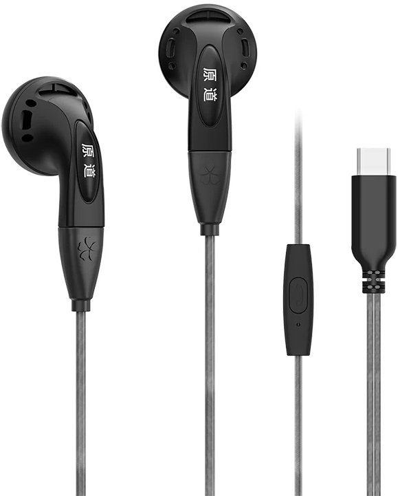 Наушники NICEHCK YDSmall USB Type-C (с микрофоном, черный)