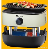 Портативный газовый гриль Sahara Mini BBQ (серый)