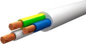 ПВС-Т 2x1.5+1x1.5 3x1.5 (50 м, белый)