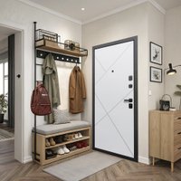 Металлическая дверь Guard 7см серебро/белый матовый (96x205, правая) в Гродно