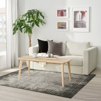 Ковер для жилой комнаты Ikea Ламместруп 004.925.78 1.33x1.95 (серый)