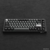 Клавиатура Akko 5075S Black & Silver (Akko Cream Yellow V3 Pro)