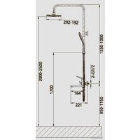 Душевая система  Vieir V423562