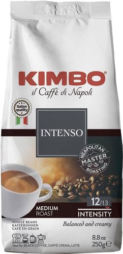 Кофе Kimbo Intenso в зернах 250 г