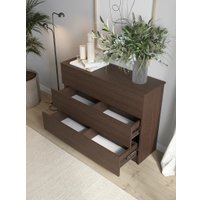 Комод Горизонт Нео 1050 3 ящика (венге)