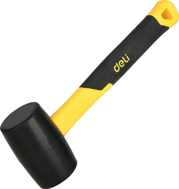 

Киянка Deli Резиновая YS EDL5908 (225г, фиберглассовая рукоятка, черный)