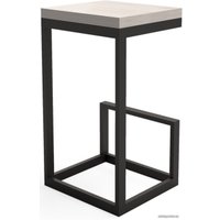 Стул Millwood СДН-6 Ярдс ЛДСП (дуб белый craft/металл черный)