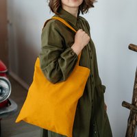 Сумка шоппер ОМурМебель Горчичный