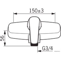 Смеситель Oras Safira 1070