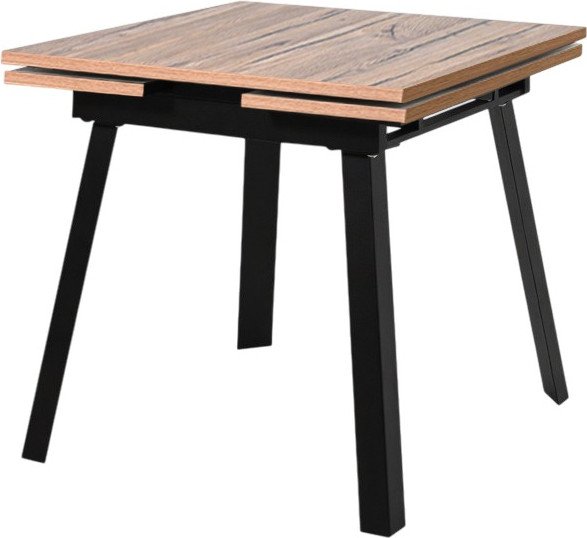 

Кухонный стол Мир стульев Саен 54 800x800/300x300 (черный муар/дуб вотан)