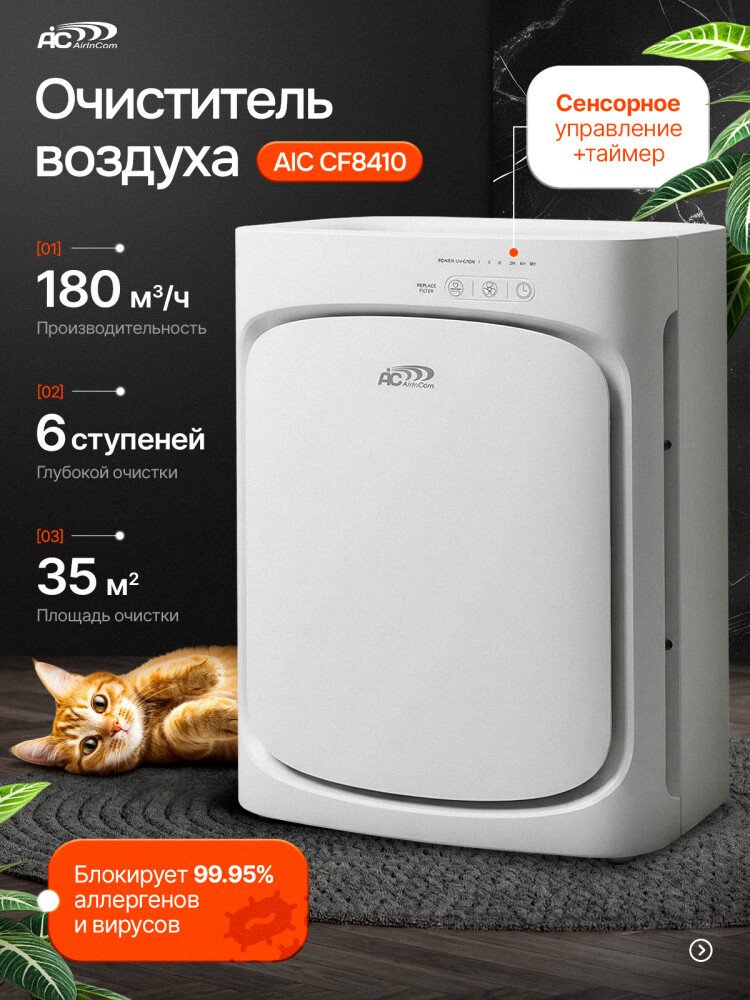 Очиститель воздуха AirInCom CF8410