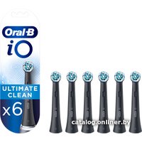 Сменная насадка Oral-B iO Ultimate Clean (6 шт, черный)