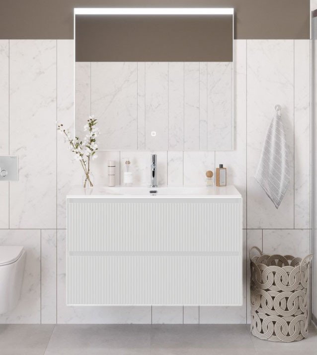 BelBagno Тумба под умывальник UNO-1000-2C-SO-BO