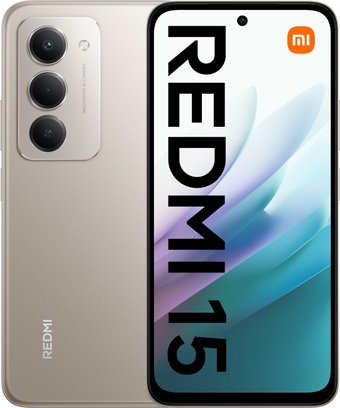 Xiaomi Redmi 15 4G 8GB/256GB международная версия (титановый)