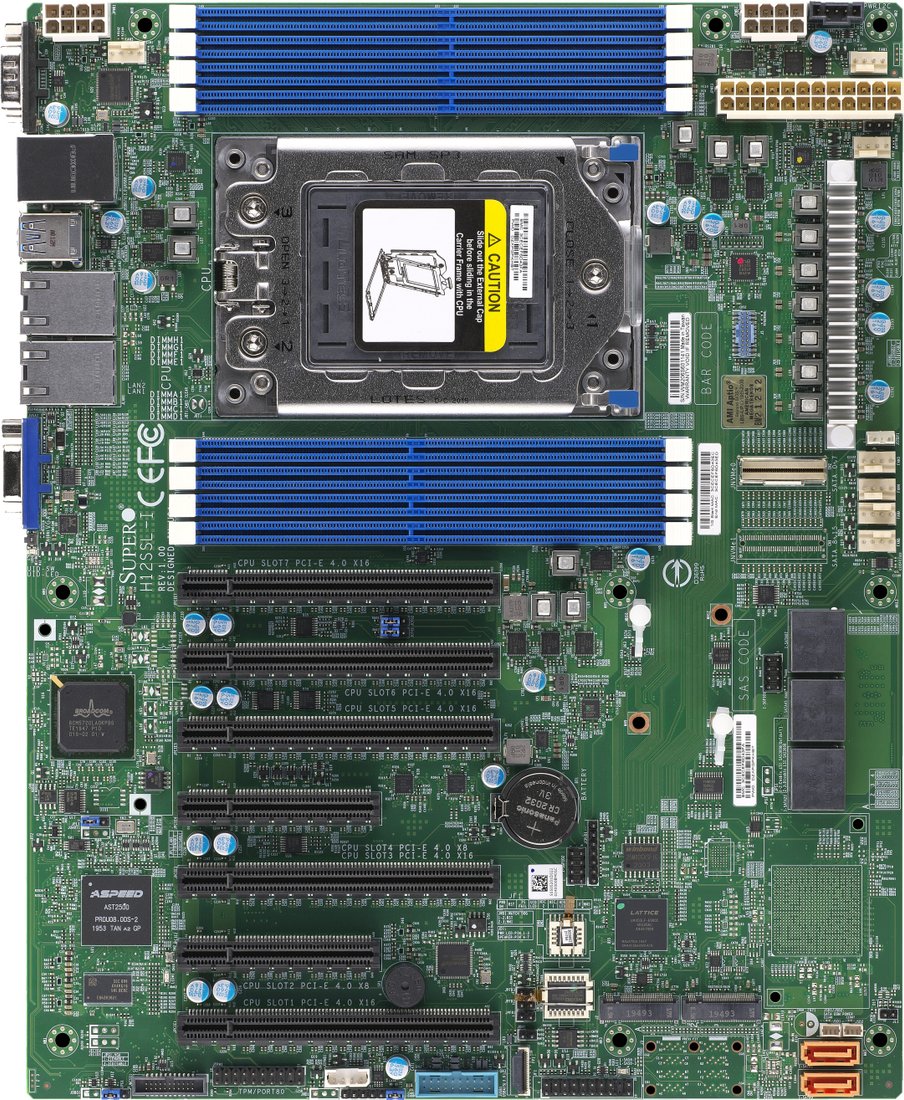 

Материнская плата Supermicro MBD-H12SSL-I-B