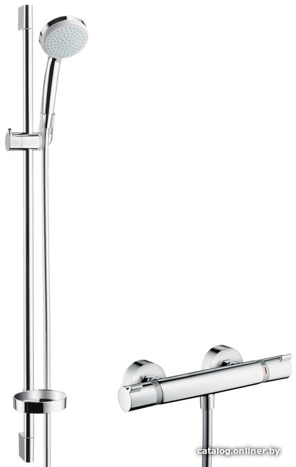 Душевой гарнитур  Hansgrohe Croma 100 Vario EcoSmart/Ecostat Comfort Combi 27033000