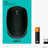 Мышь Logitech M171 (черный)