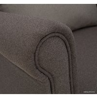 Интерьерное кресло Leset Монтего Milos 20/09 (рогожка, темно-серый)