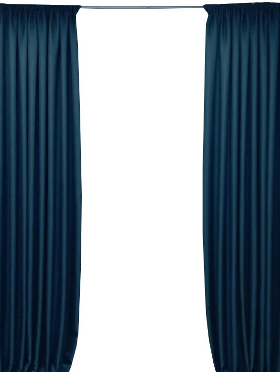 

Комплект штор Модный текстиль 112MT391014DT (270x200, 2шт, темный джинс)