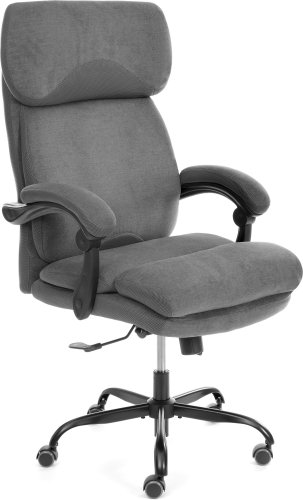 Офисное кресло TetChair Chief metalBL (ткань, серый, KUB 05/TW-12)