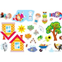 Магнитная доска Десятое королевство Времена года Магнитные истории 04298