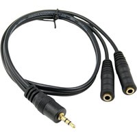 Кабель USBTOP Jack 3.5 мм - 2xJack 3.5 мм (1.5 м)