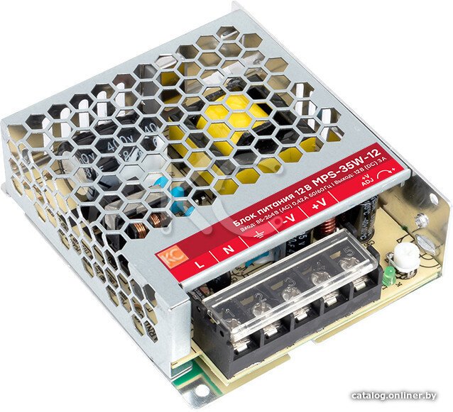 Блок питания на DIN-рейку КС MPS-35W-12V