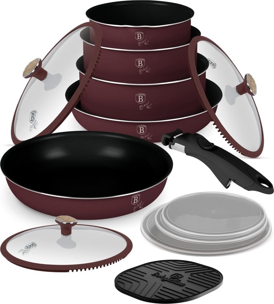 Набор кастрюль Berlinger Haus Leonardo Nordic Collection BH-8418