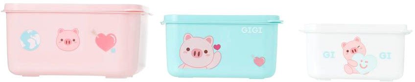 

Набор контейнеров Miniso Gigi Pig Series 7275 (3 шт)