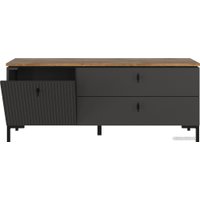 Тумба Black Red White San Gimignano RTV1D2S (антрацитовый/дуб нокс)