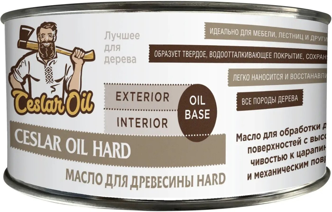 

Масло Ceslar Oil Hard 0.45л (прозрачный)