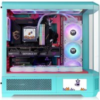 Корпус Thermaltake View 600 TG Mint Strawberry CA-11H-00FLWN-00