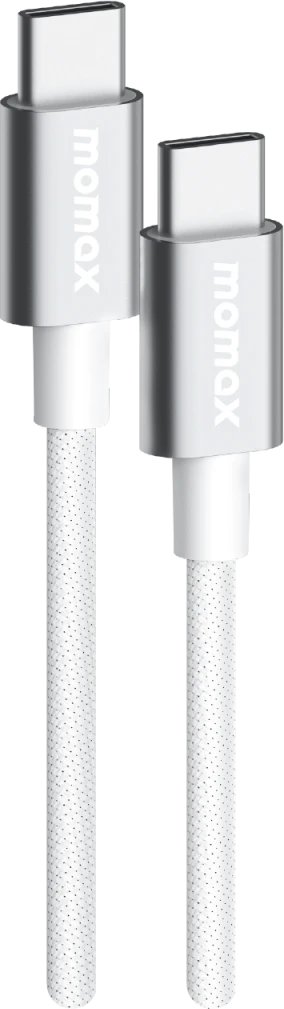 

Кабель Momax DC30W USB Type-C - USB Type-C (1.5 м, белый)