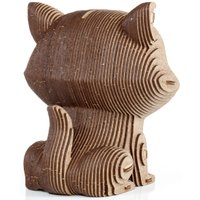 3Д-пазл Eco-Wood-Art Кошечка - копилка